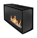 Biokominek do zabudowy narożny BIO-EKO Prawy