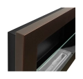 Biokominek wiszący z szybą 650x400 brąz 03.webp