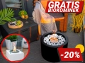 Biokominek wolnostojący moon czarny aranżacja smart gratis i promocja.webp