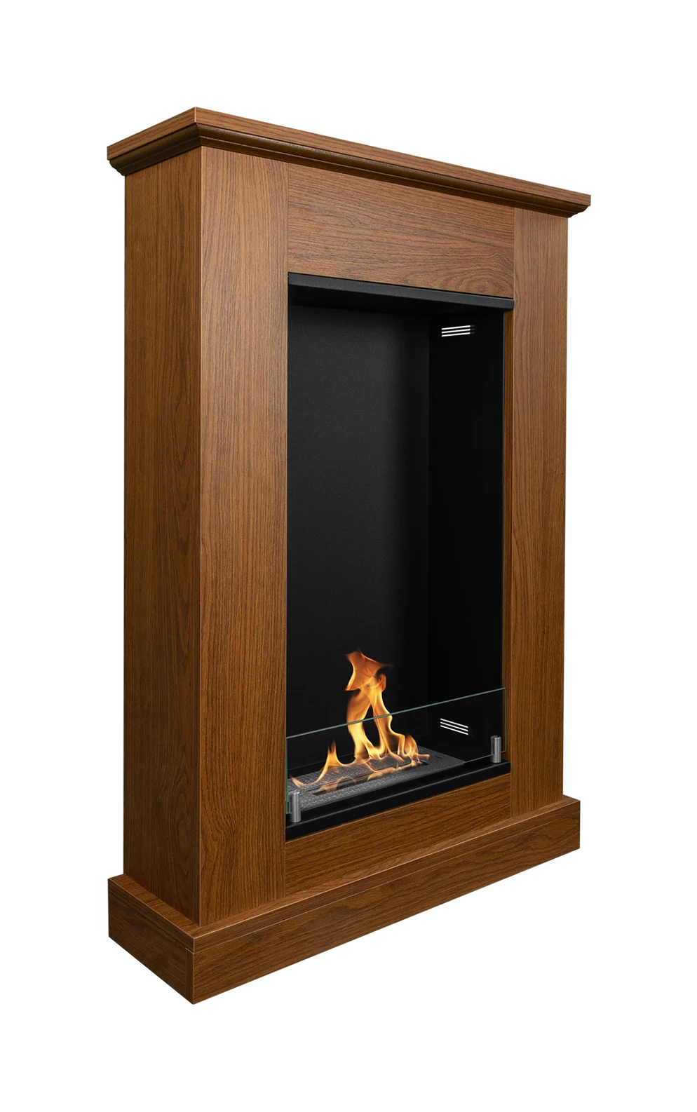 biokominek wolnostojący smart czarny mat