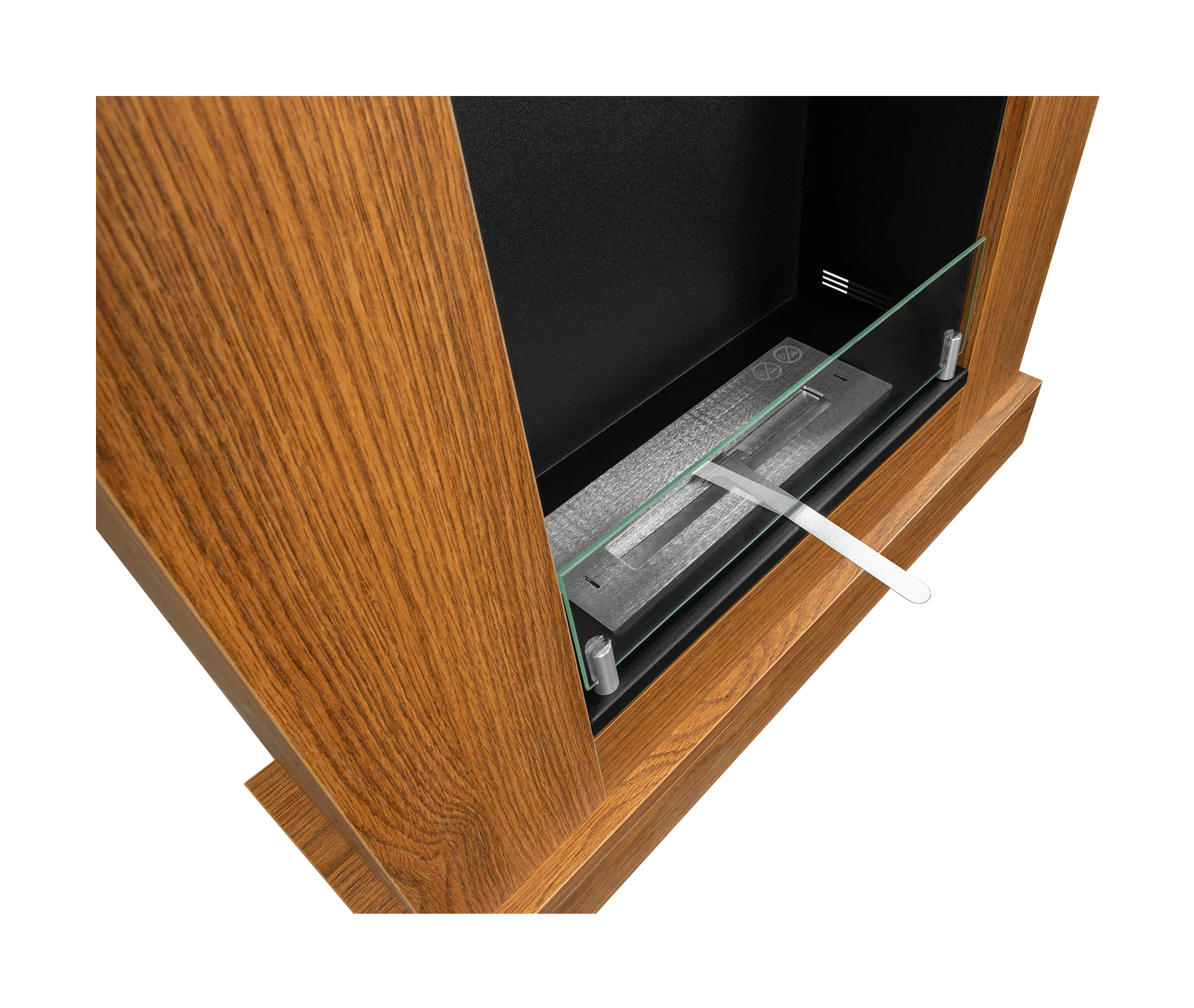 Biokominek wolnostojący smart czarny mat 